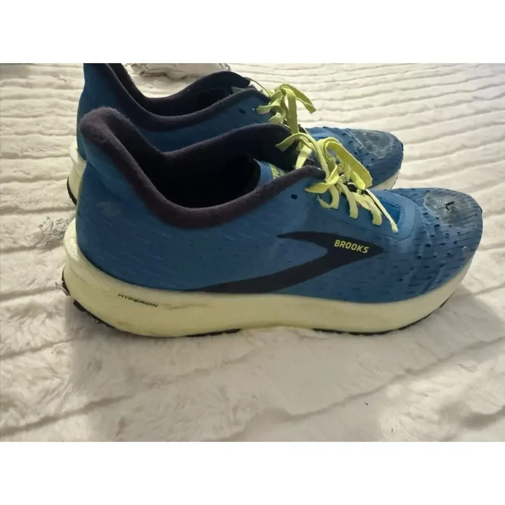 Brooks Hyperion Tempo Mens Running Shoes Yellow Navy Size 11 D 1103391D767